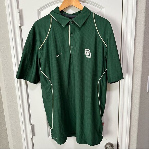 Nike Men's Baylor Polo Size Large - Picture 1 of 4